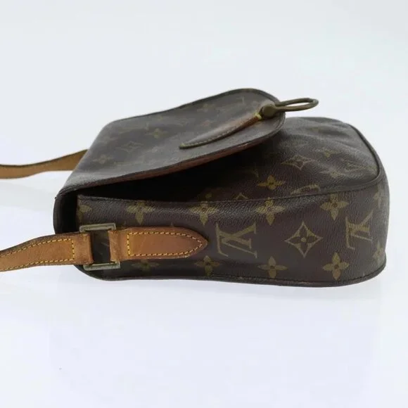 LOUIS VUITTON Monogram Saint Cloud GM Shoulder Bag M51242 LV Auth 150423 - Picture 4 of 16